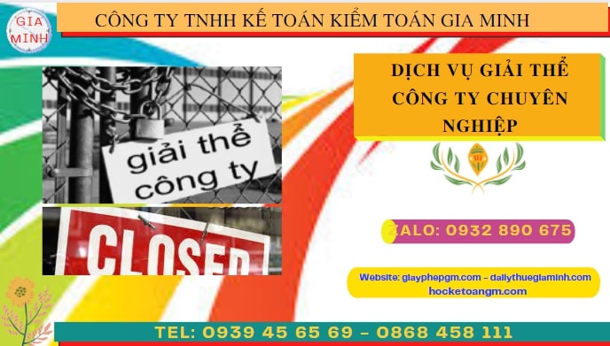 THỦ TỤC GIẢI THỂ CÔNG TY DOANH NGHIỆP TẠI HÀ NAM 6 Giải thể công ty doanh nghiệp tại Hà Nam
