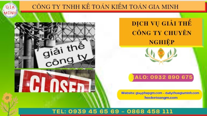 Giải thể công ty doanh nghiệp tại Thái Nguyên