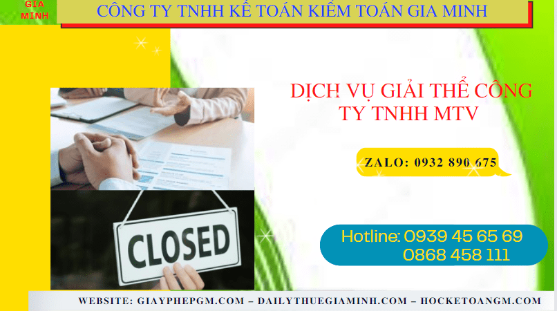 Dịch vụ giải thể công ty tnhh mtv tại cần thơ 4 Giải thể công ty TNHH MTV tại Cần Thơ như thế nào