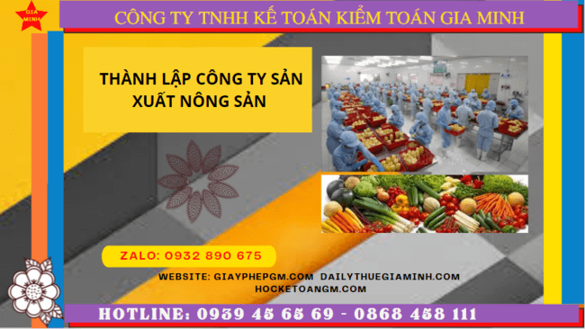 Thành lập công ty sản xuất nông sản tại nam định 6 Hồ sơ thành lập công ty sản xuất nông sản tại Nam Định