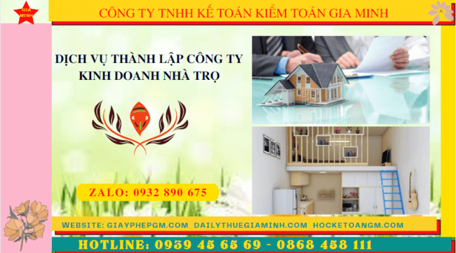 Hướng dẫn thủ tục thành lập công ty kinh doanh nhà trọ tại Hưng Yên
