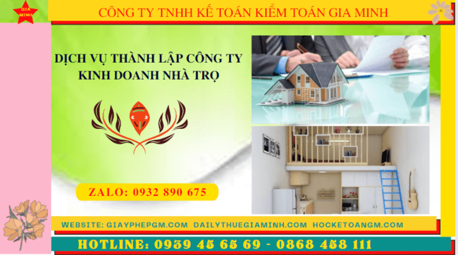 Dịch vụ thành lập công ty kinh doanh nhà trọ tại Lào Cai 4 Hướng dẫn thủ tục thành lập công ty kinh doanh nhà trọ tại Lào Cai