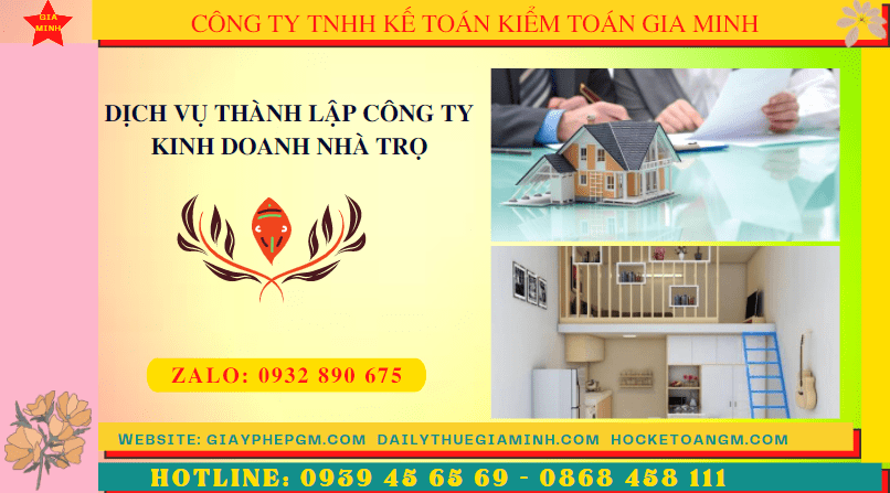 Hướng dẫn thủ tục thành lập công ty kinh doanh nhà trọ tại Phú Yên