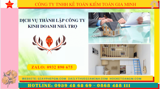 Hướng dẫn thủ tục thành lập công ty kinh doanh nhà trọ tại Quảng Nam