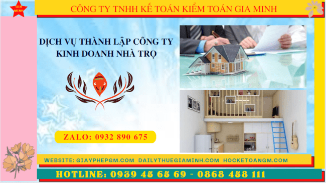 Hướng dẫn thủ tục thành lập công ty kinh doanh nhà trọ tại Quảng Ngãi