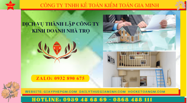 Hướng dẫn thủ tục thành lập công ty kinh doanh nhà trọ tại Thành Phố Thủ Đức 