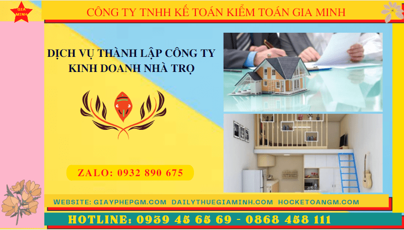 Hướng dẫn thủ tục thành lập công ty kinh doanh nhà trọ tại Vũng Tàu