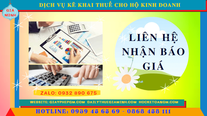 DỊCH VỤ KÊ KHAI THUẾ CHO HỘ KINH DOANH TẠI ĐỒNG NAI 5 Phí dịch vụ kê khai thuế hộ kinh doanh tại Đồng Nai