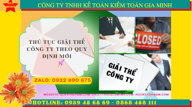 Hướng Dẫn Thủ Tục Giải Thể Công Ty Tại Cần Thơ Theo Quy Định Mới 4 Quy trình giải thể công ty theo quy định mới ở Cần Thơ