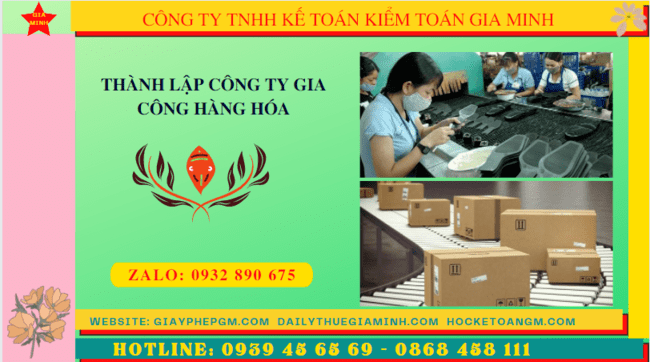 THÀNH LẬP CÔNG TY GIA CÔNG HÀNG HÓA TẠI SƠN LA 8 Quy trình thành lập công ty gia công hàng hóa tại Sơn La như thế nào?