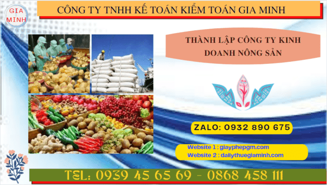 THÀNH LẬP CÔNG TY KINH DOANH NÔNG SẢN TẠI LẠNG SƠN 14 Thành lập công ty kinh doanh nông sản theo quy định tại Lạng Sơn