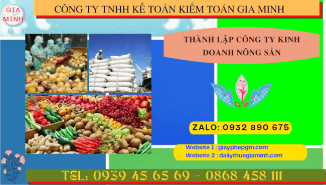 THÀNH LẬP CÔNG TY KINH DOANH NÔNG SẢN TẠI LONG AN 8 Thành lập công ty kinh doanh nông sản theo quy định tại Long An