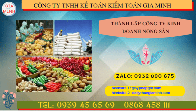 Thành lập công ty kinh doanh nông sản tại Phú Yên 4 Thành lập công ty kinh doanh nông sản theo quy định tại Phú Yên