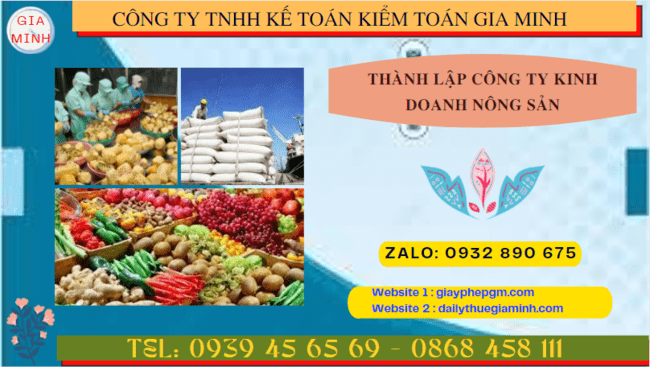 Thành lập công ty kinh doanh nông sản tại Quảng Nam 6 Thành lập công ty kinh doanh nông sản theo quy định tại Quảng Nam