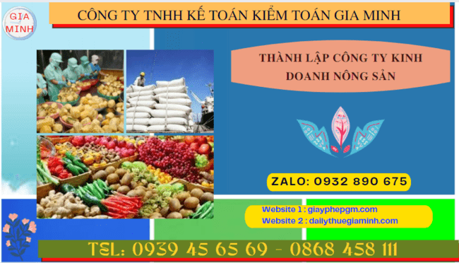 Thành lập công ty kinh doanh nông sản theo quy định tại Thành Phố Hưng Yên
