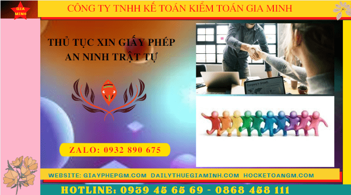 THỦ TỤC XIN GIẤY PHÉP AN NINH TRẬT TỰ TẠI KIÊN GIANG 4 Thủ tục cấp giấy chứng nhận đủ điều kiện an ninh trật tự tại Kiên Giang