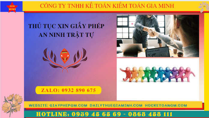 Thủ tục xin giấy phép an ninh trật tự tại tiền giang 5 Thủ tục cấp giấy chứng nhận đủ điều kiện an ninh trật tự tại Tiền Giang