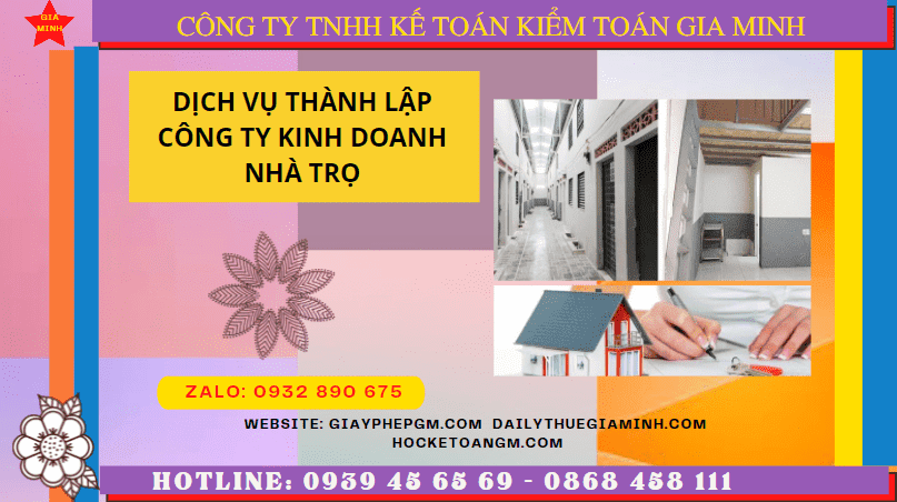 Dịch vụ thành lập công ty kinh doanh nhà trọ tại Khánh Hòa