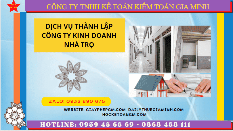 Dịch vụ thành lập công ty kinh doanh nhà trọ tại Lào Cai 6 Dịch vụ thành lập công ty kinh doanh nhà trọ tại Lào Cai