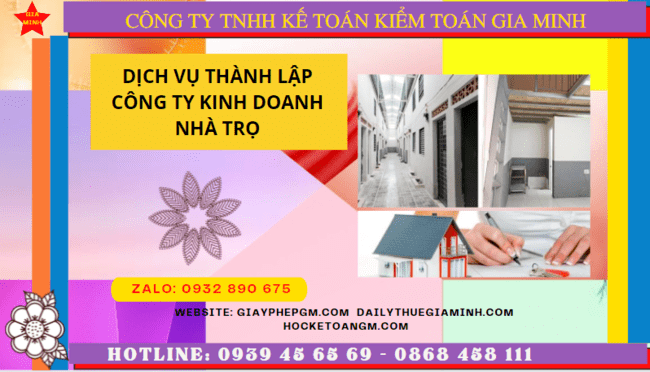 Dịch vụ thành lập công ty kinh doanh nhà trọ tại Ninh Thuận