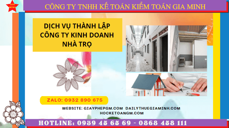 Dịch vụ thành lập công ty kinh doanh nhà trọ tại quảng ninh 6 Dịch vụ thành lập công ty kinh doanh nhà trọ tại Quảng Ninh