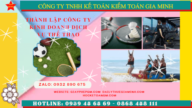 Thủ tục thành lập công ty kinh doanh dịch vụ thể thao tại Hưng Yên
