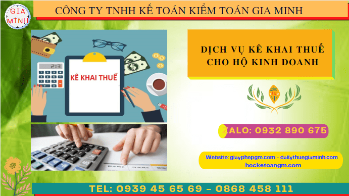 DỊCH VỤ KÊ KHAI THUẾ CHO HỘ KINH DOANH TẠI GIA LAI 4 Thực hiện kê khai thuế hộ kinh doanh tại Gia Lai