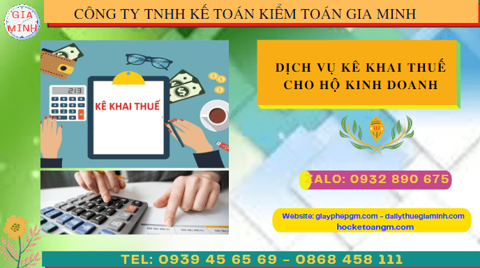 Dịch vụ kê khai thuế cho hộ kinh doanh tại Hải Phòng 4 Dịch vụ kê khai thuế cho hộ kinh doanh tại hải phòng
