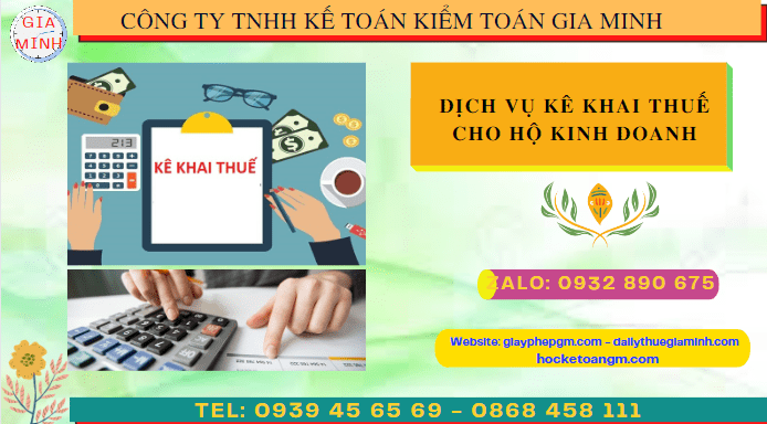 DỊCH VỤ KÊ KHAI THUẾ CHO HỘ KINH DOANH TẠI KON TUM 4 Thực hiện kê khai thuế hộ kinh doanh tại Kon Tum