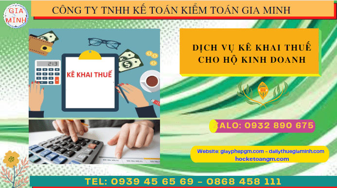 Thực hiện kê khai thuế hộ kinh doanh tại Thái Nguyên