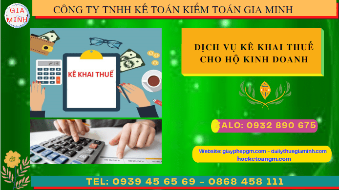 Thực hiện kê khai thuế hộ kinh doanh tại Thừa Thiên Huế