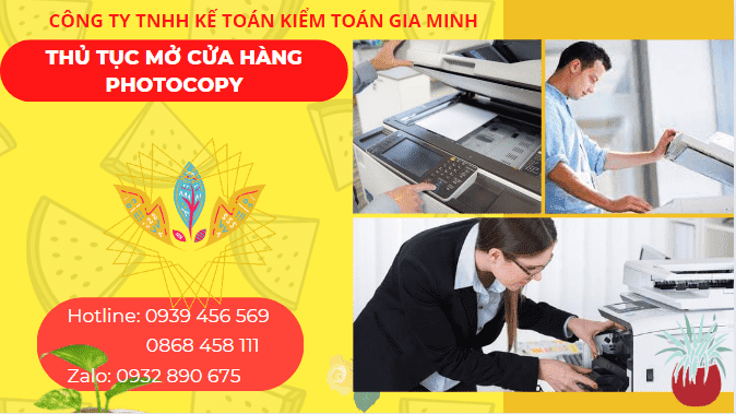 Thủ tục mở cửa hàng photocopy tại TP.HCM 4 Tư vấn mở cửa hàng photocopy tại TPHCM