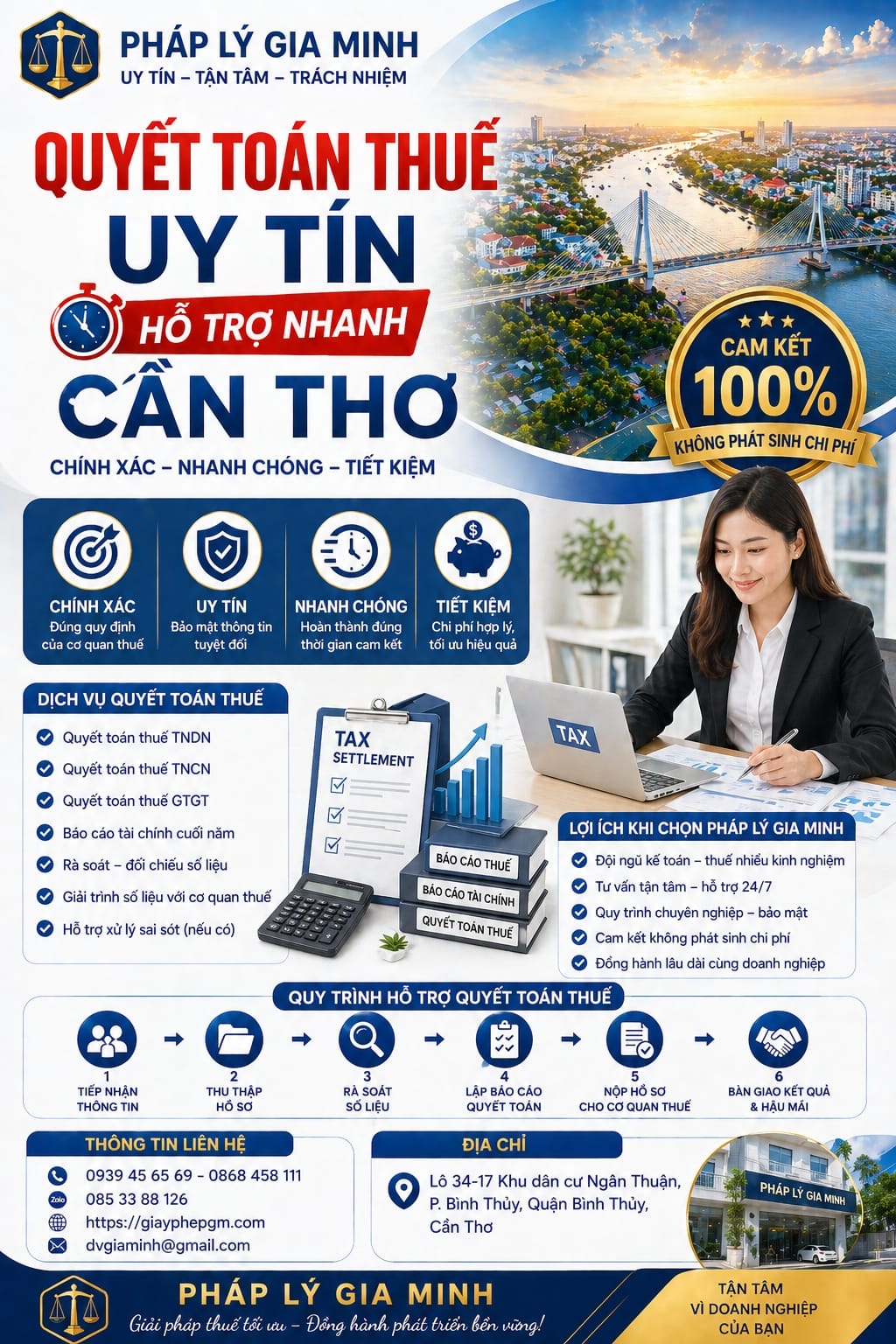 Thành lập công ty và kế toán chuyên nghiệp tại Cần Thơ