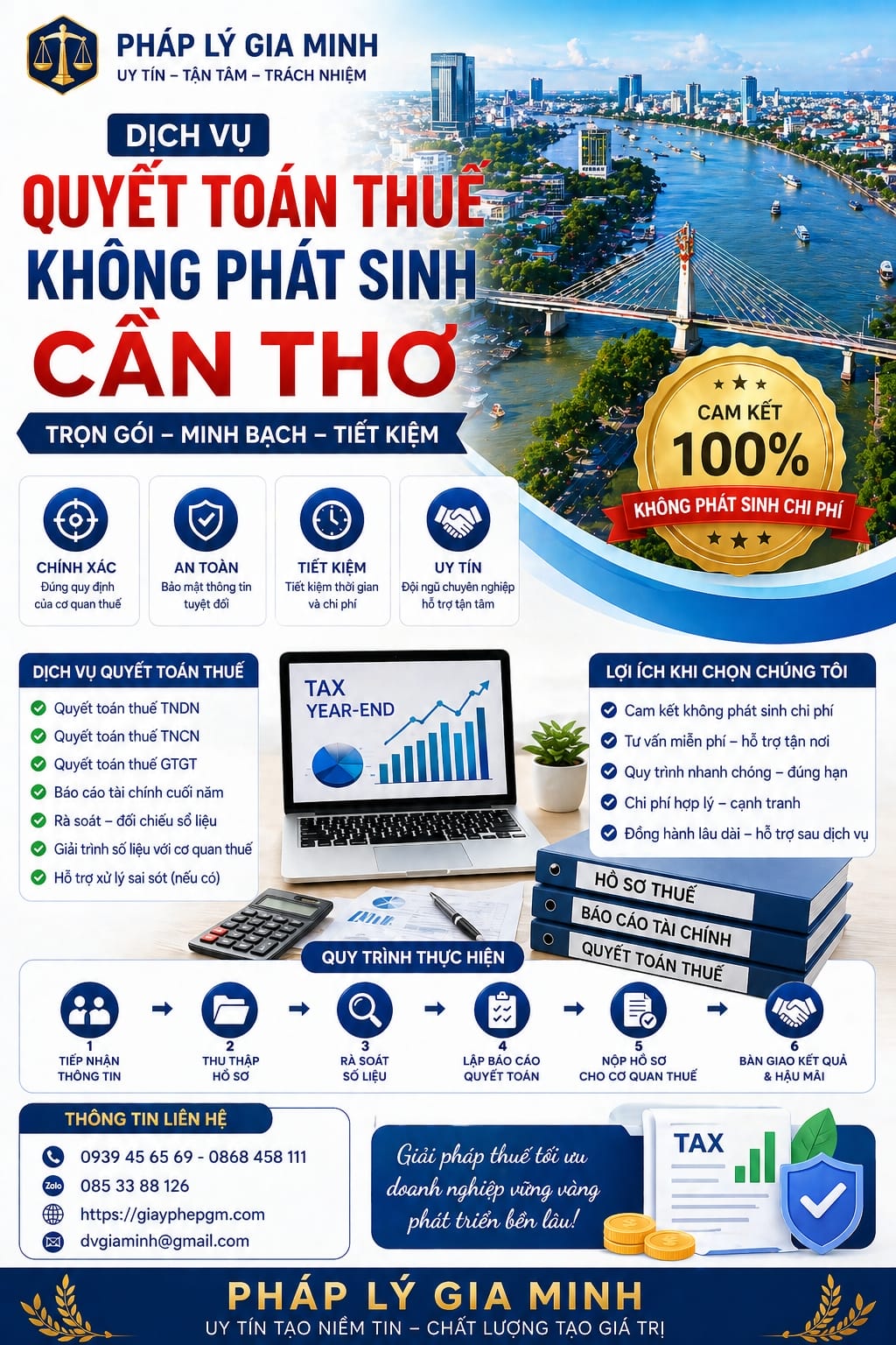 Thành lập công ty và dịch vụ kế toán tại Cần Thơ uy tín