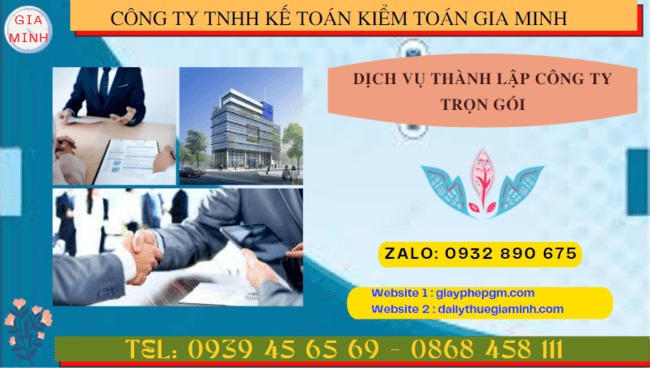 Dịch vụ thành lập công ty trọn gói uy tín tại Thành Phố Thủ Đức - TPHCM