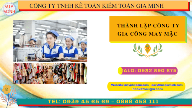 THÀNH LẬP CÔNG TY GIA CÔNG MAY MẶC TẠI ĐÀ NẴNG 4 Kinh nghiệm thành lập công ty gia công may mặc tại Đà Nẵng