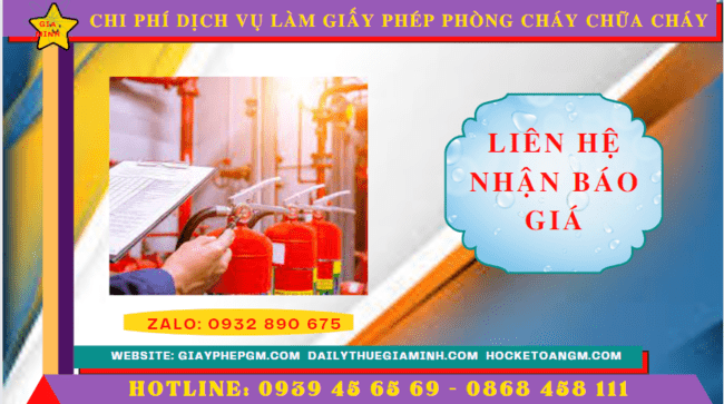 Dịch vụ làm giấy phép phòng cháy chữa cháy tại Đà Nẵng 2 Chi phí làm giấy phép phòng cháy chữa cháy tại Đà Nẵng