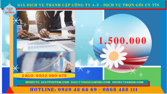 Chi phí thành lập công ty trọn gói từ A-Z tại Cần Thơ