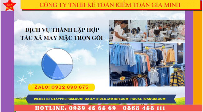 Dịch vụ thành lập hợp tác xã may mặc trọn gói tại Hải Phòng