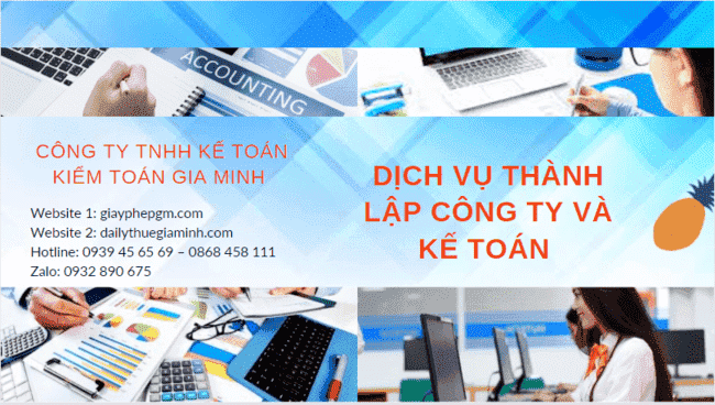 Dịch vụ kế toán và thành lập công ty tại Thành phố Châu Đốc