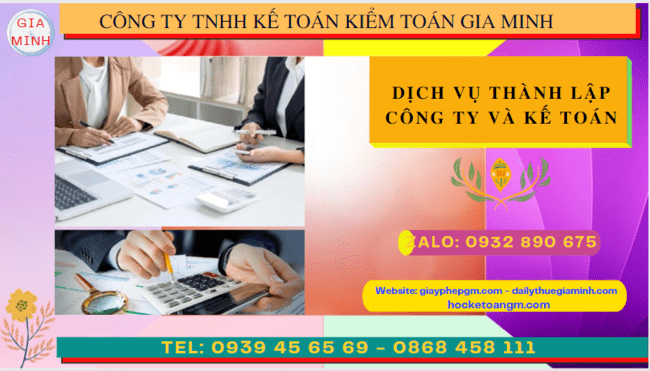 Cung cấp dịch vụ thành lập công ty và kế toán tại Đà Nẵng