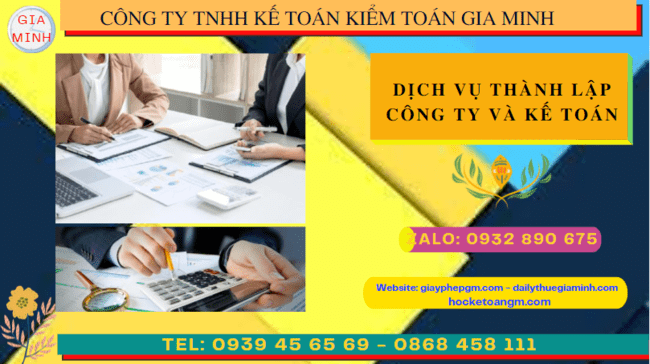 DỊCH VỤ THÀNH LẬP CÔNG TY VÀ KẾ TOÁN TẠI QUẬN 3 - TPHCM 4 Cung cấp dịch vụ thành lập công ty và kế toán tại Quận 3 - TPHCM