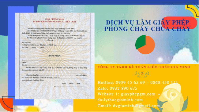 DỊCH VỤ LÀM GIẤY PHÉP PHÒNG CHÁY CHỮA CHÁY TẠI TP ĐÀ NẴNG 6 Hồ sơ xin cấp giấy phép phòng cháy chữa cháy tại TP Đà Nẵng