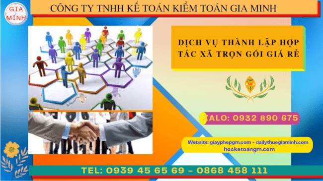 Hướng dẫn trình tự thành lập hợp tác xã tại TPHCM 