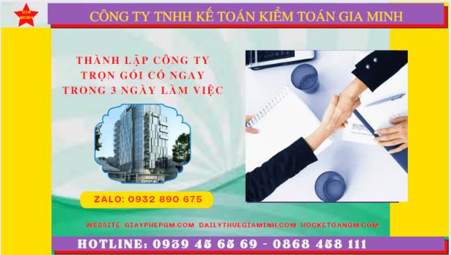 Dịch vụ tư vấn thành lập công ty trọn gói tại Long An