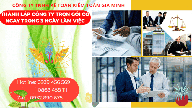 Thành lập công ty trọn gói tại Long An có ngay trong 3 ngày làm việc