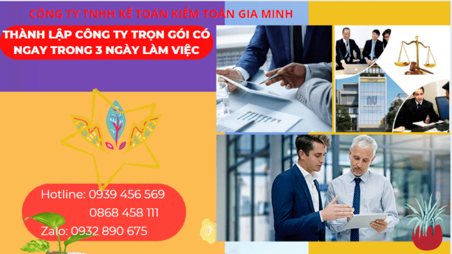Thành lập công ty trọn gói tại Sóc Trăng có ngay trong 3 ngày làm việc