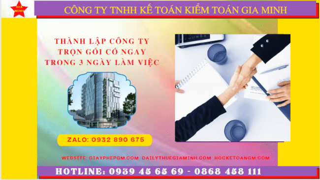 Dịch vụ tư vấn thành lập công ty trọn gói tại Bình Phước