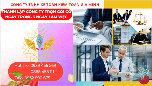 Thành lập công ty trọn gói tại Đồng Nai có ngay trong 3 ngày làm việc