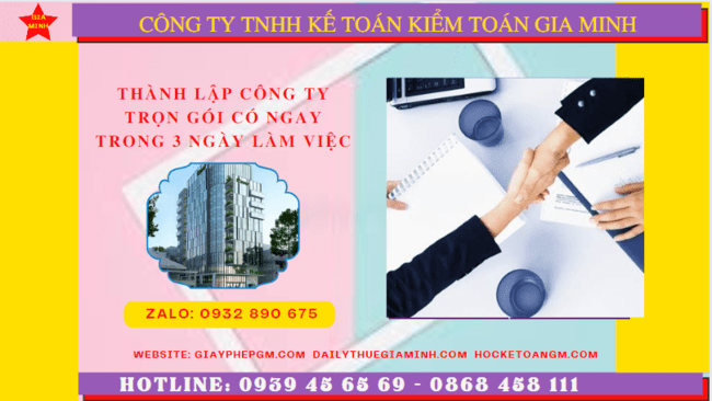 Dịch vụ tư vấn thành lập công ty trọn gói tại Gia Lai
